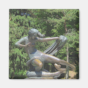 Egle, Queen of the Serpents, Palanga, Lithuania - Magnet
