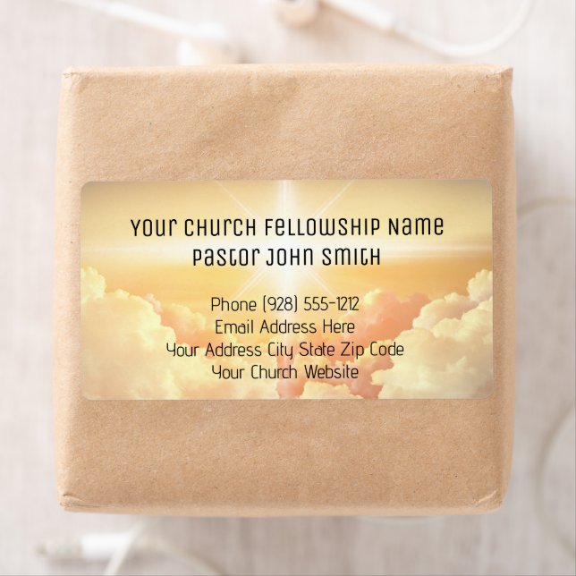 Église commerciale nuageuse céleste chrétienne  (En situation)