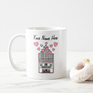 Eglise Orgue Personnalisé Mariage Mug Organiste Mu