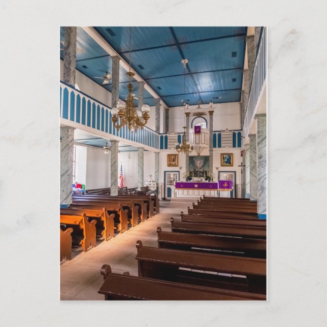 Eglise St Paul Lutheran - Serbin, TX - Carte posta (Devant)