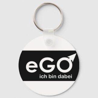 ego ich bin dabei keychain