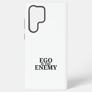 Ego Is The Enemy Minimalist Typewriter Samsung  Galaxy Case