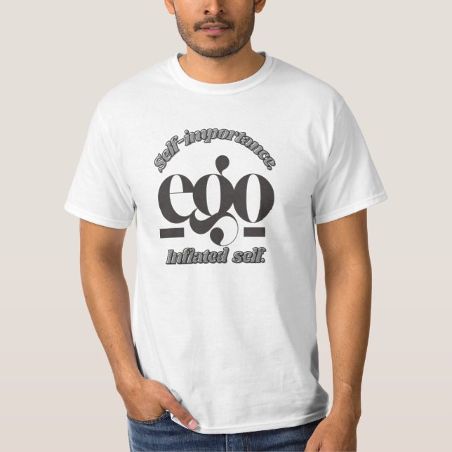Ego Typography T-Shirt (Front)