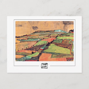 Egon Schiele #11-2 - Carte postale d'art fin