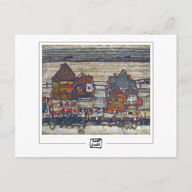 Egon Schiele #13 - Carte postale d'art (Devant)