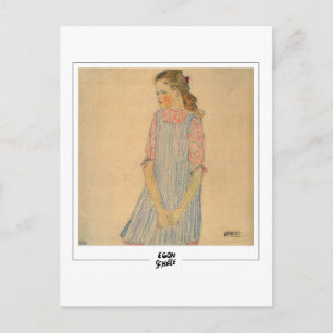 Egon Schiele #142-2 - Fine Art Postcard