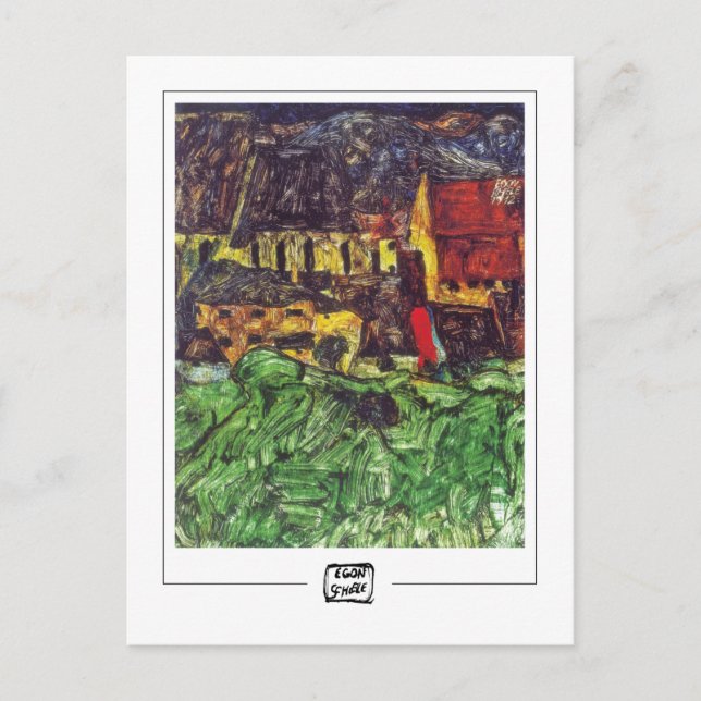 Egon Schiele #2-2 - Carte postale Art (Devant)
