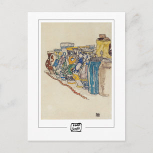 Egon Schiele #344-2 - Carte postale d'art