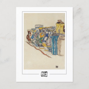 Egon Schiele #344-2 - Fine Art Postcard