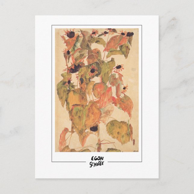 Egon Schiele #46-2 - Fine Art Postcard (Front)