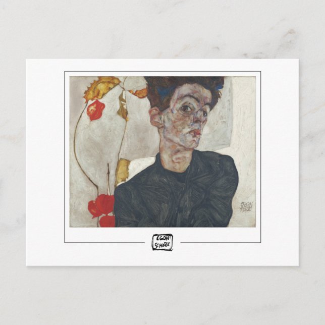 Egon Schiele #49-2 - Carte postale Art (Devant)