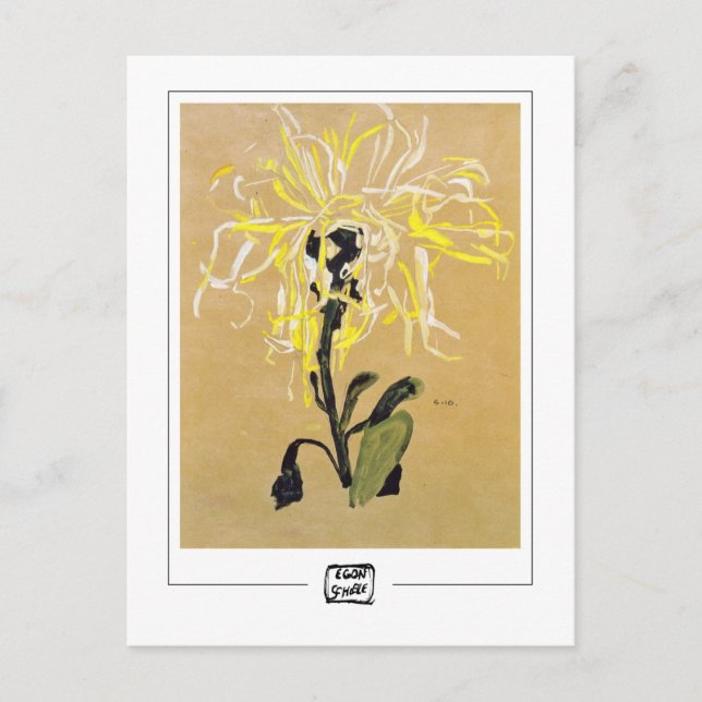 Egon Schiele #7-2 - Carte postale Art (Devant)