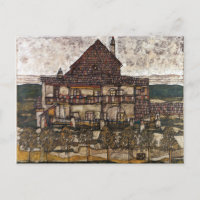 Egon Schiele House with Shingle Roof Old House II