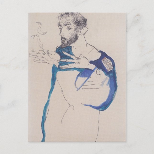 'Egon Schiele' Postcard (Front)