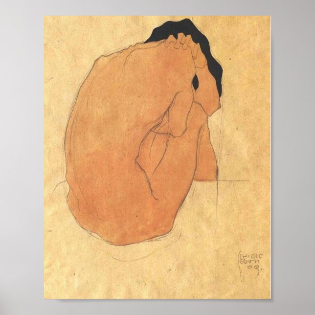 EGON SCHIELE POSTER (Front)