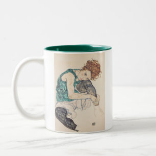 EGON SCHIELE  Two-Tone COFFEE MUG