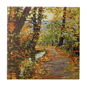 Egon Schiele - Winding Brook Tile