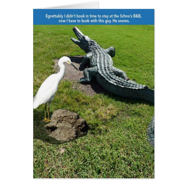 Egret & Gator (Front)