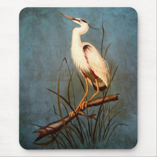 Egret Mousepad