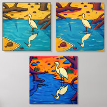 Egret Reflections – Mild, Medium, Spicy | Colourfu