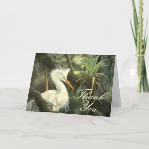 Egret "Thank You" Card