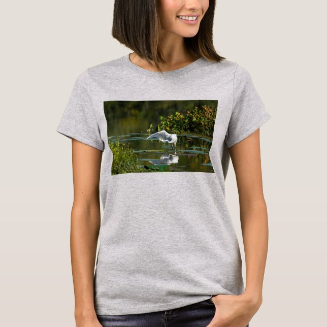 Egret Wing Exam T-Shirt (Front)