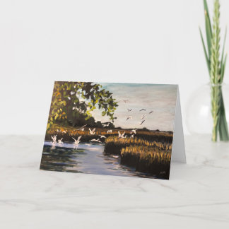 Egrets Holiday Card