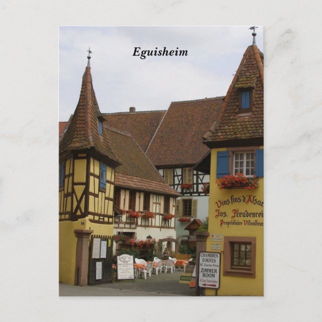 Eguisheim - postcard (Front)
