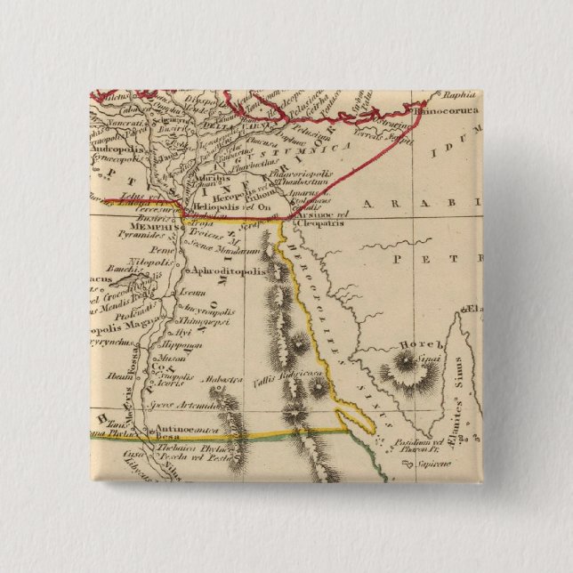 Egype 2 Inch Square Button (Front)