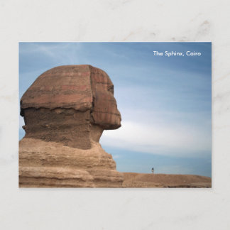 Egypt 055, The Sphinx, Cairo Postcard