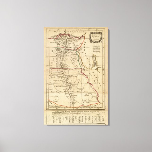 Egypt 2 canvas print (Front)