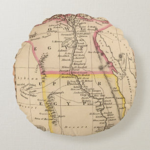 Egypt 2 round pillow