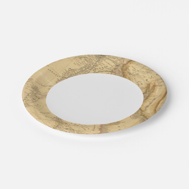 Egypt 7 paper plate (Angled)