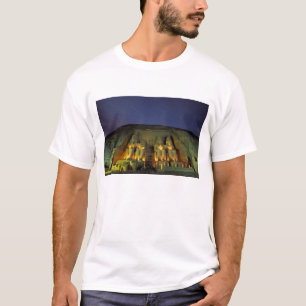 Egypt, Abu Simbel, Colossal figures of Ramesses T-Shirt
