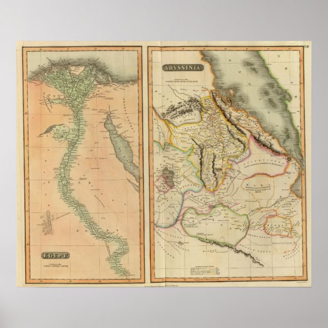Egypt, Abyssinia Poster (Front)