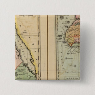 Egypt, Africa 2 Inch Square Button