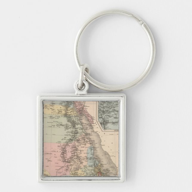 Egypt and Abyssinia Keychain (Front)