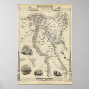 Egypt, And Arabia Petraea Poster