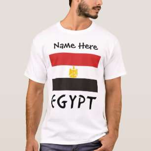 Egypt and Egyptian Dlag with Your Name T-Shirt