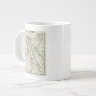 Egypt and Saudi Arabia Large Coffee Mug