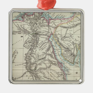 Egypt and Saudi Arabia Metal Ornament