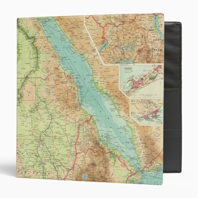 Egypt and the Nile Binder (Front/Inside)