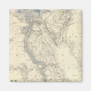Egypt, Arabia Petraea, Nubia Magnet