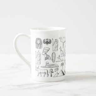 egypt bone china mug