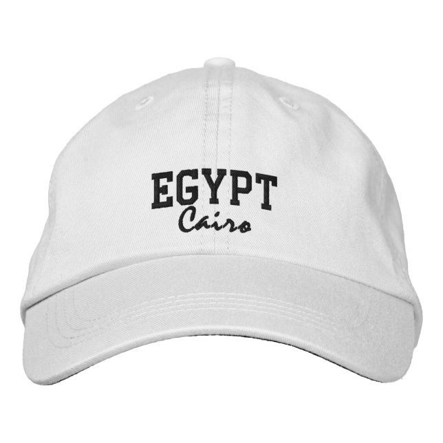 Egypt, Cairo Custom Hat (Front)