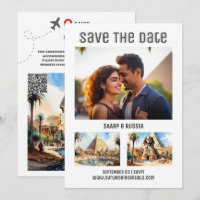 Egypt Cairo destination wedding photo save date