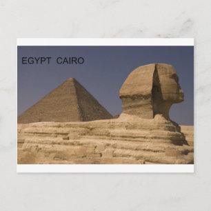 Egypt Cairo Giza Sphinx (St.K) Postcard