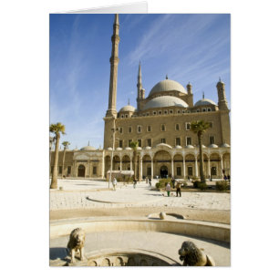 Egypt, Cairo. The imposing Mohammed Ali Mosque