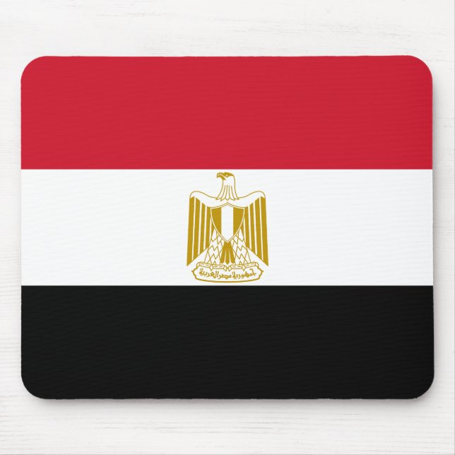 Egypt (Egyptian) Flag Mouse Pad (Front)