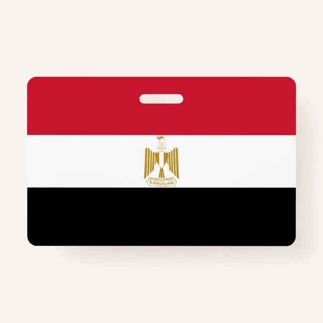 Egypt flag badge (Front)